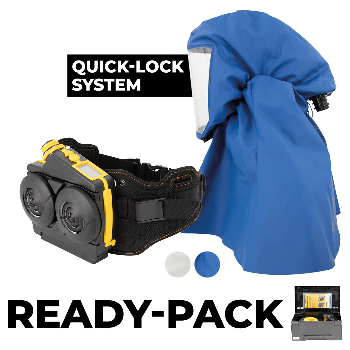 Ready-Pack e-breathe e-Flow PAD-Box / LH-Haube