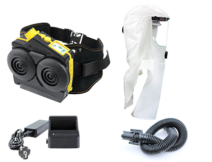 Ready-Pack e-breathe e-Flow mit Multi-Hood mit Helmhalterung