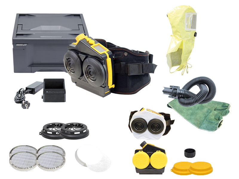 Ready-Pack e-breathe e-Flow PAD-Box / PM Chemical Hood *M-Box*