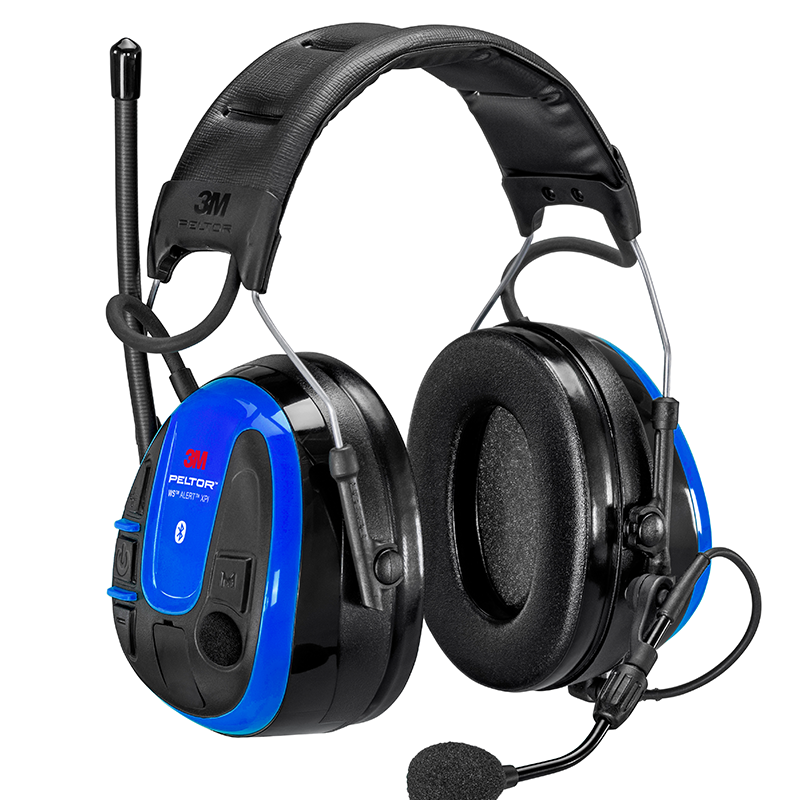 3M PELTOR WS ALERT XPI Headset, 30 dB, Bluetooth, mobile App, Kopfbügel, MRX21A3WS6