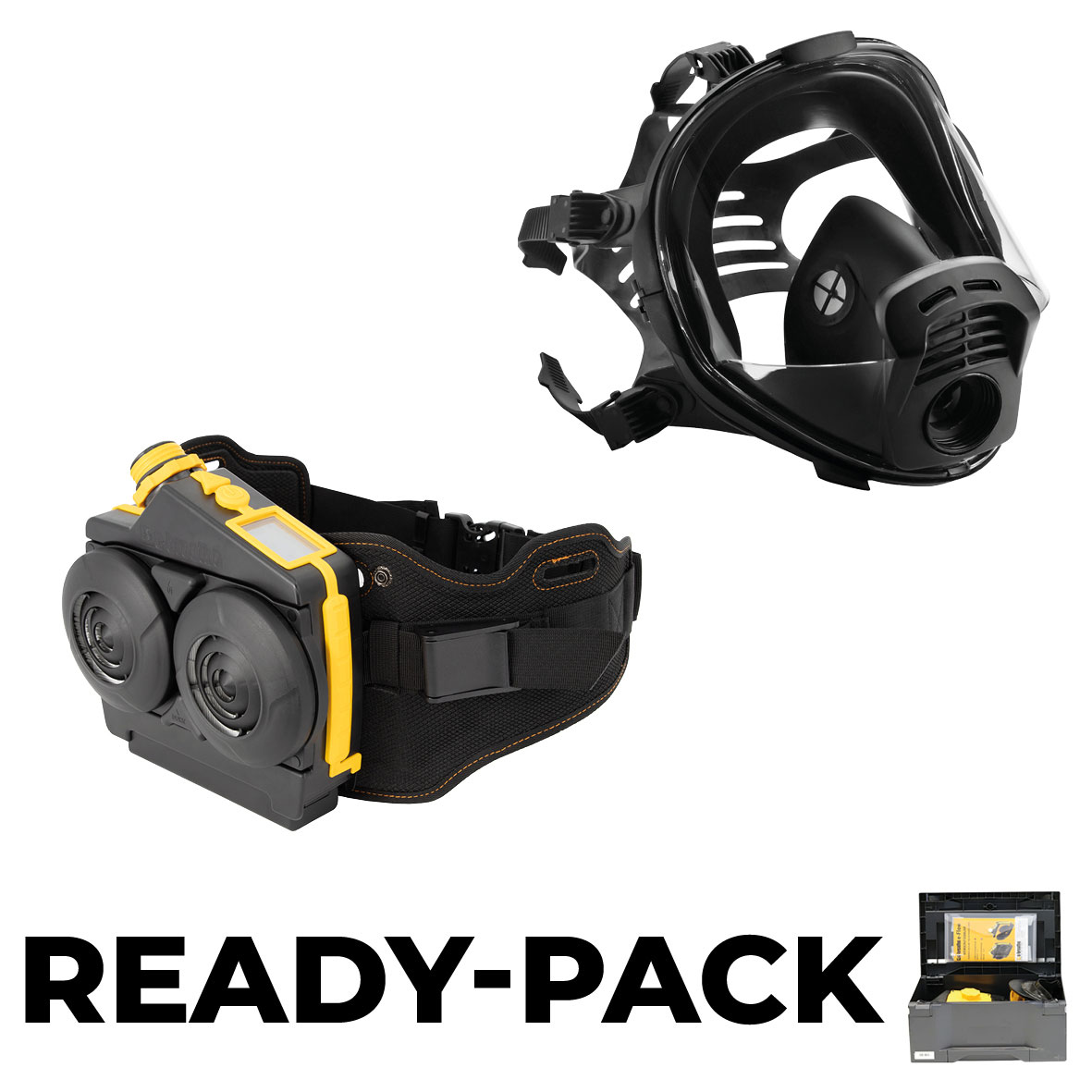 Ready-Pack e-breathe e-Flow PRO PAD-Box / PM Vollmaske Panarea Pro *M-Box*