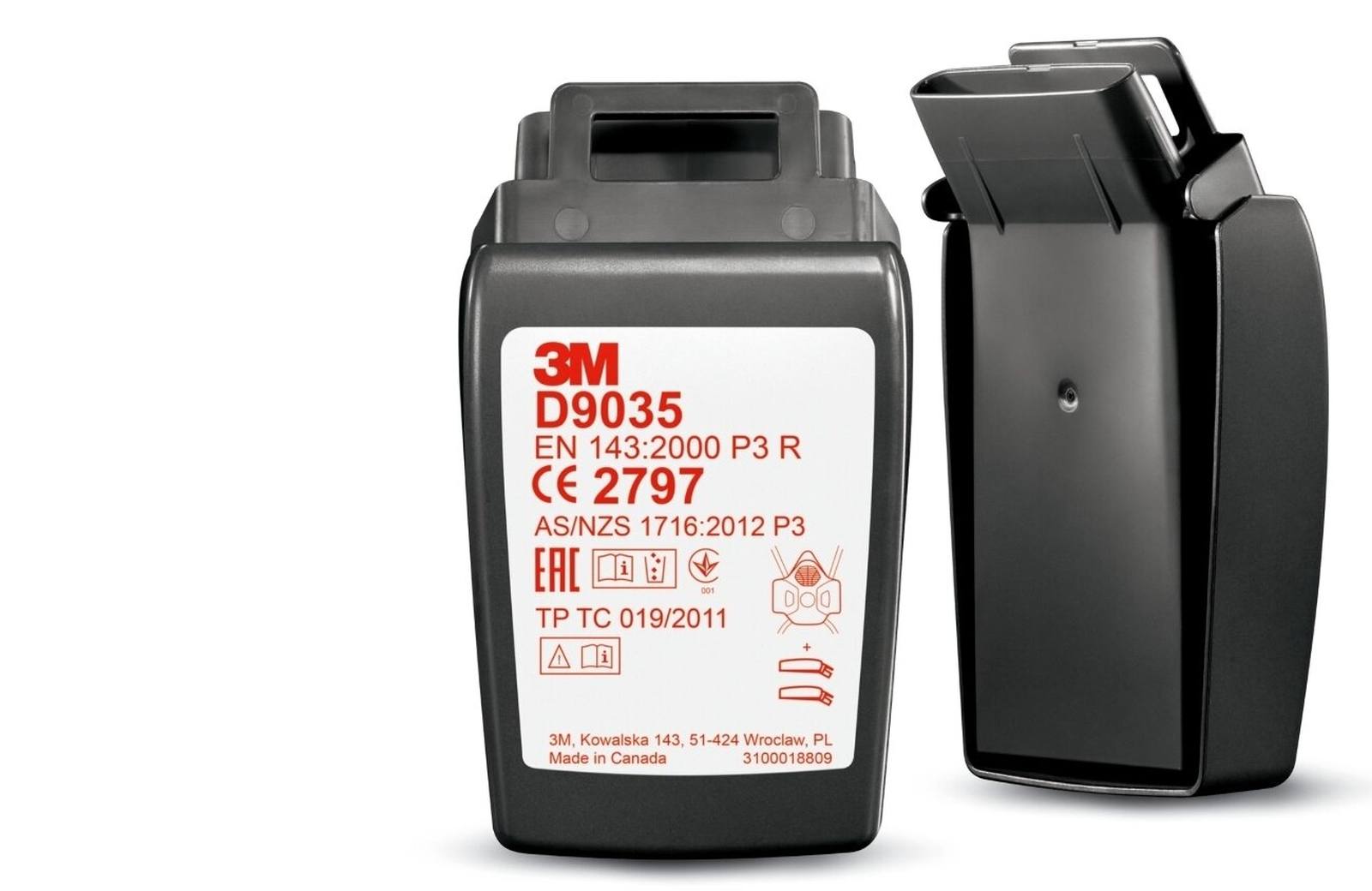 3M Secure Click Hard Case Partikelfilter, P3 R, D9035