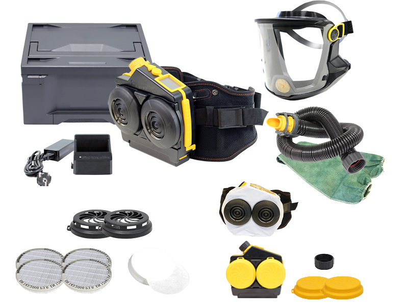 Ready-Pack e-breathe e-Flow PAD-Box / Multimask PRO Klick Silikon *M-Box*