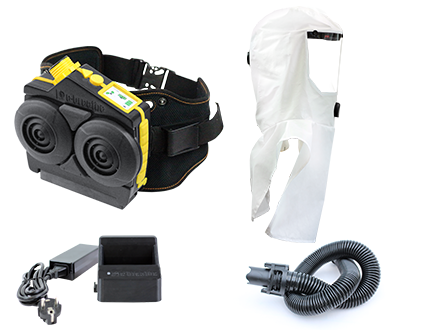 Ready-Pack e-breathe e-Flow mit Multi-Hood mit Kopfhalterung
