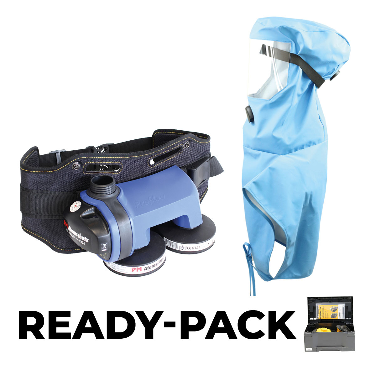 Ready-Pack PM Proflow 2 SC mit PM Laborhaube AV Premium