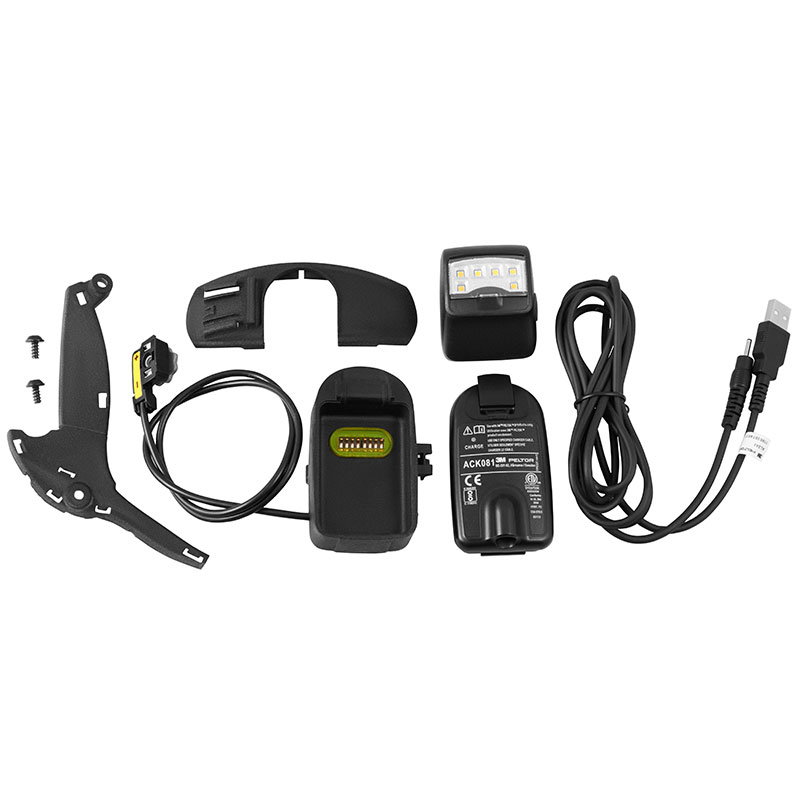 3M Speedglas TL-Kit mit Leuchte, Kabelhalter, Kabel und Batterie (169215)